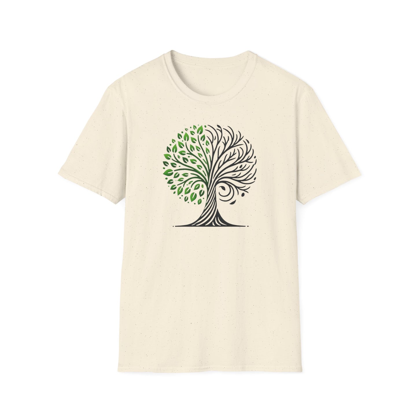 t-shirt "Symbole de l'arbre bipolaire" -Unisex Softstyle T-Shirt