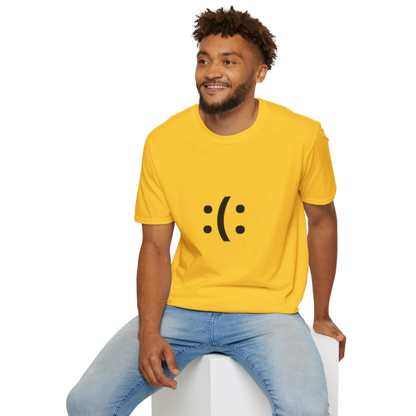 T-shirt Smiley Bipolaire - Unisex Softstyle T-Shirt