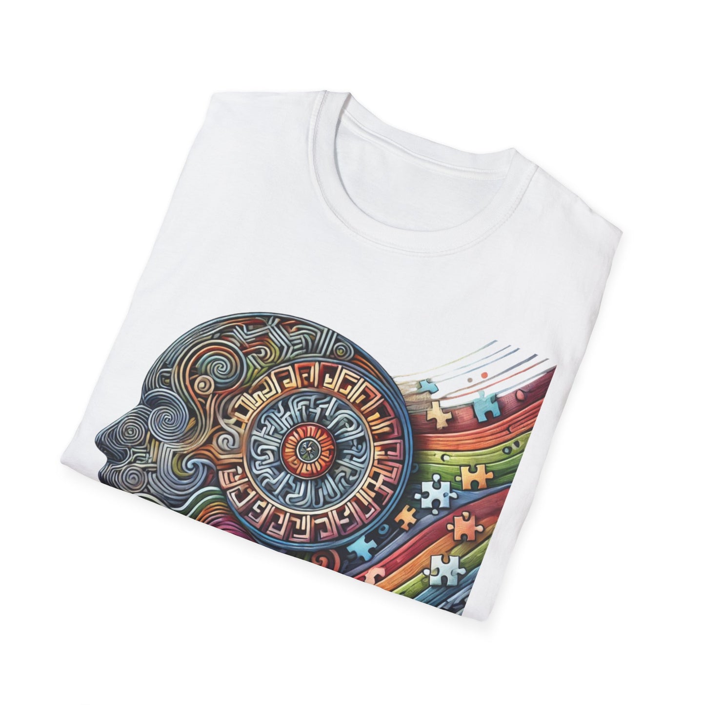 T-shirt Homme Puzzle Austisme - Unisex Softstyle T-Shirt