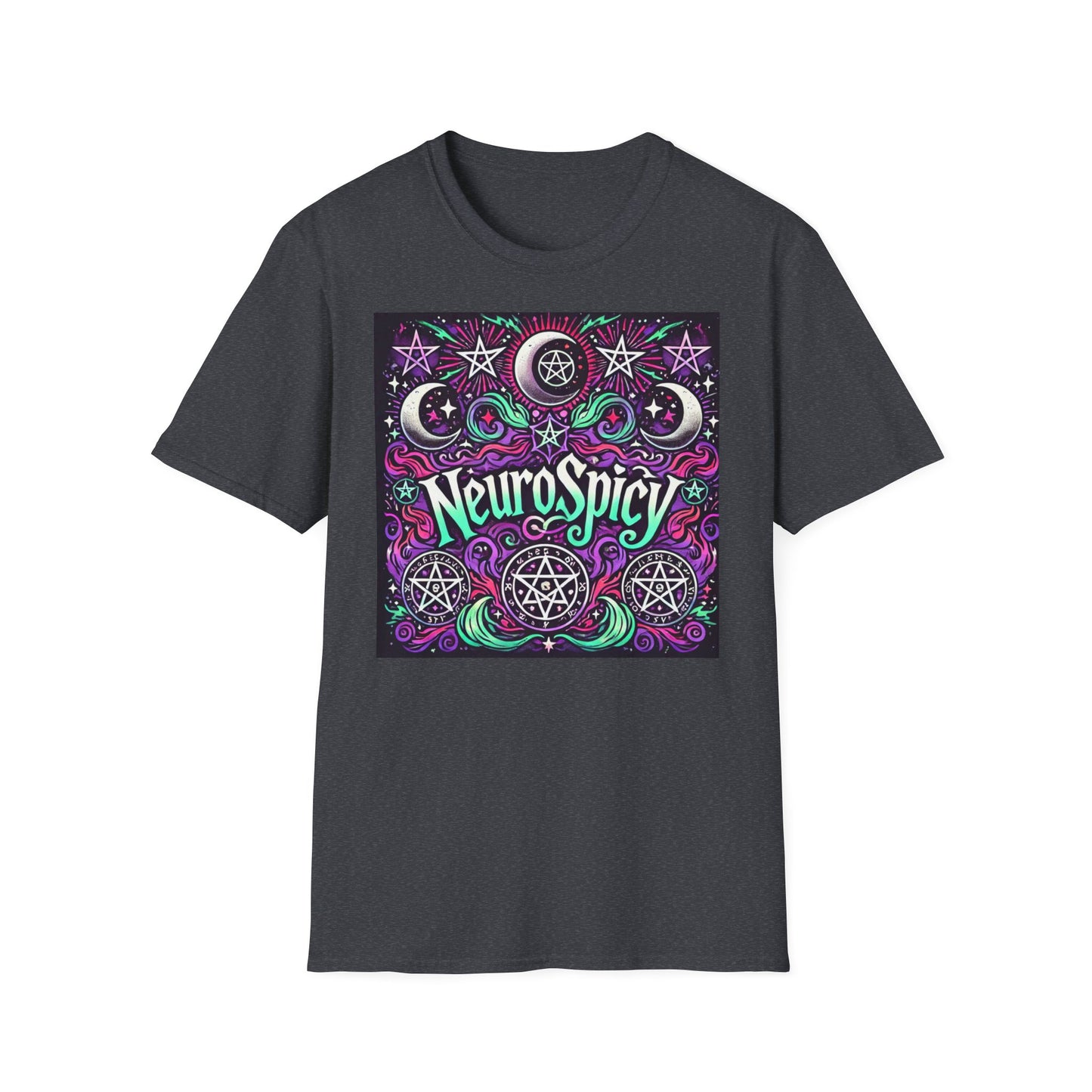 T-shirt "Wicca Neurospicy" - Unisex Softstyle T-Shirt