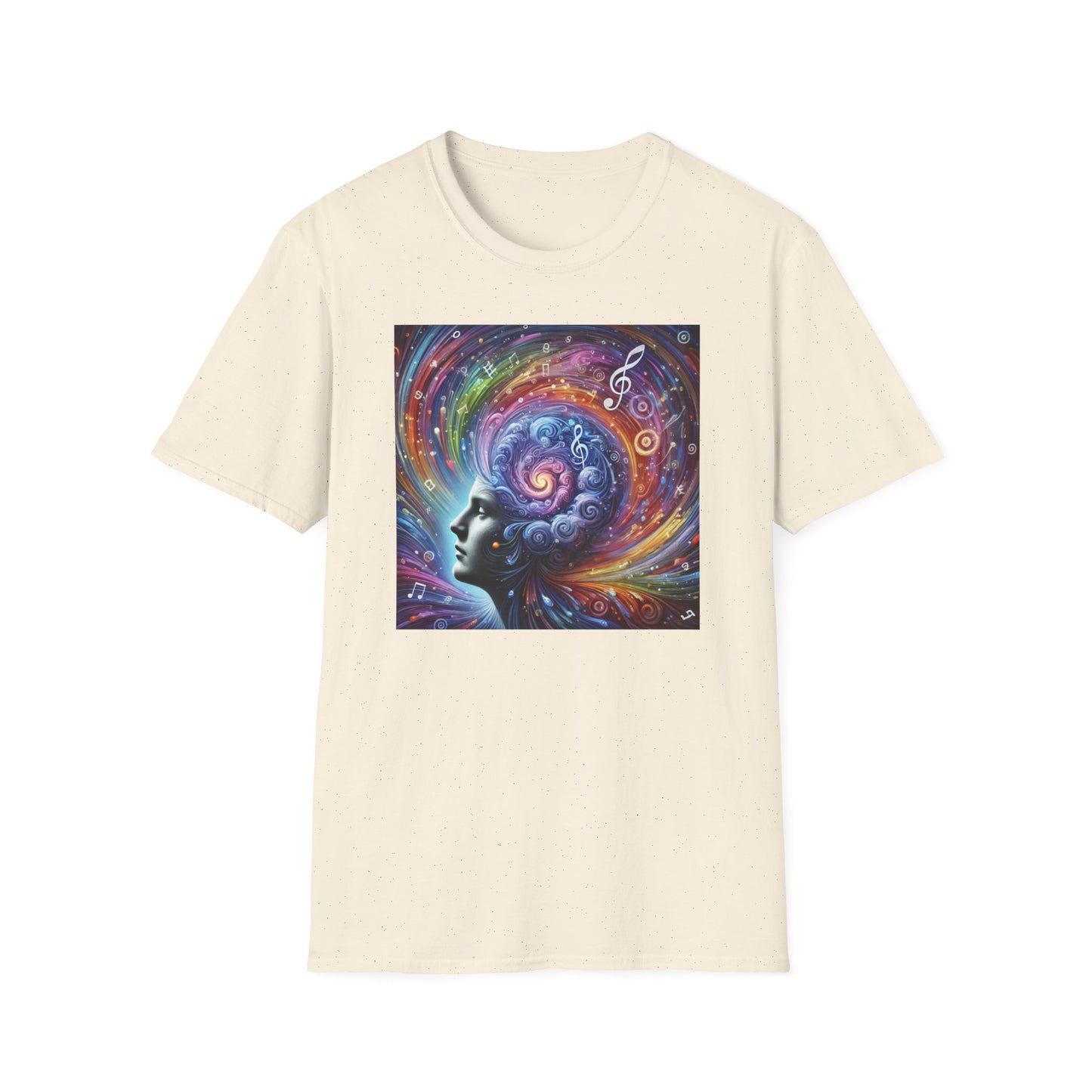 T-shirt "Vortex de pensées" HIP/Gifted - Unisex Softstyle T-Shirt