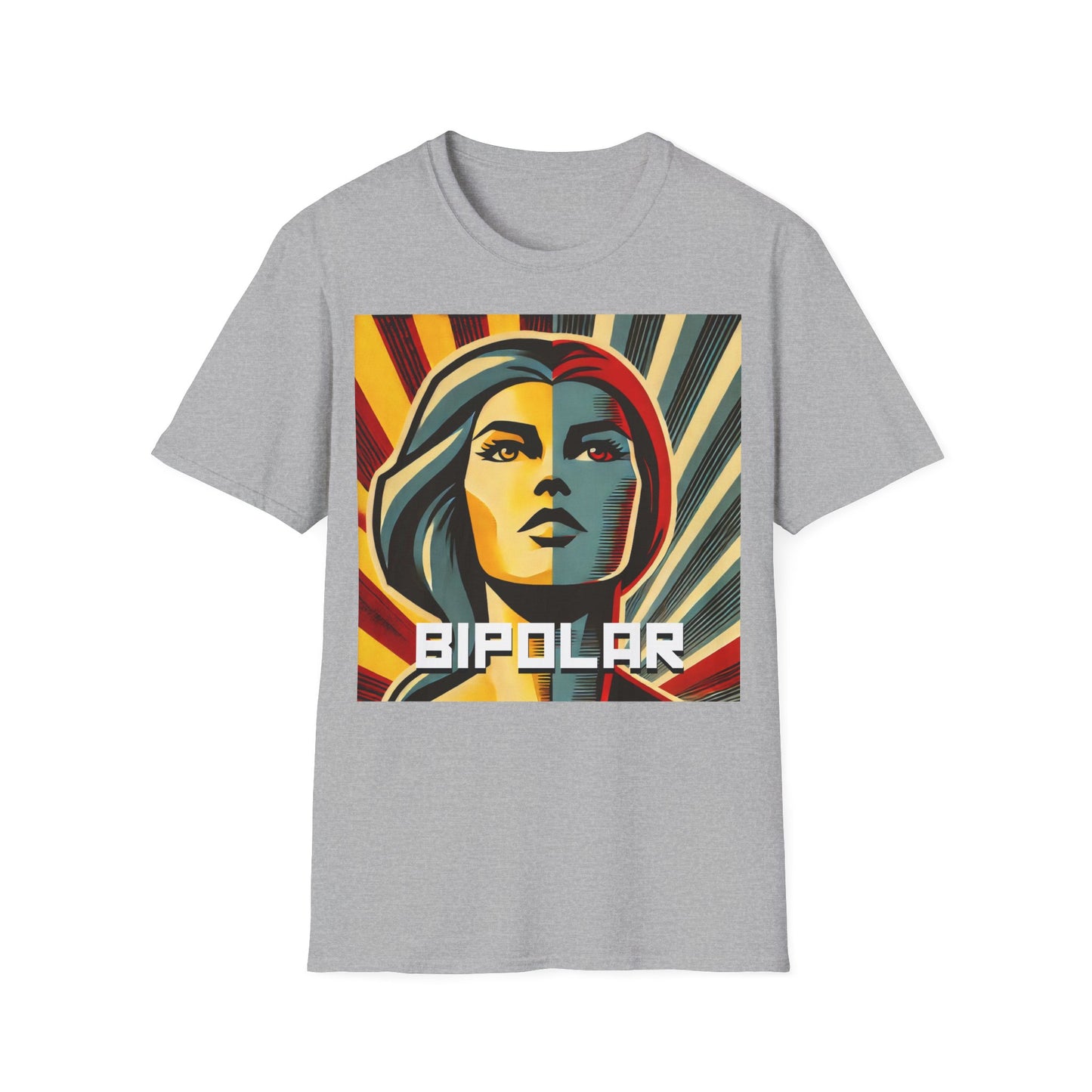 T-shirt "Bipolar Comrade" - Unisex Softstyle T-Shirt