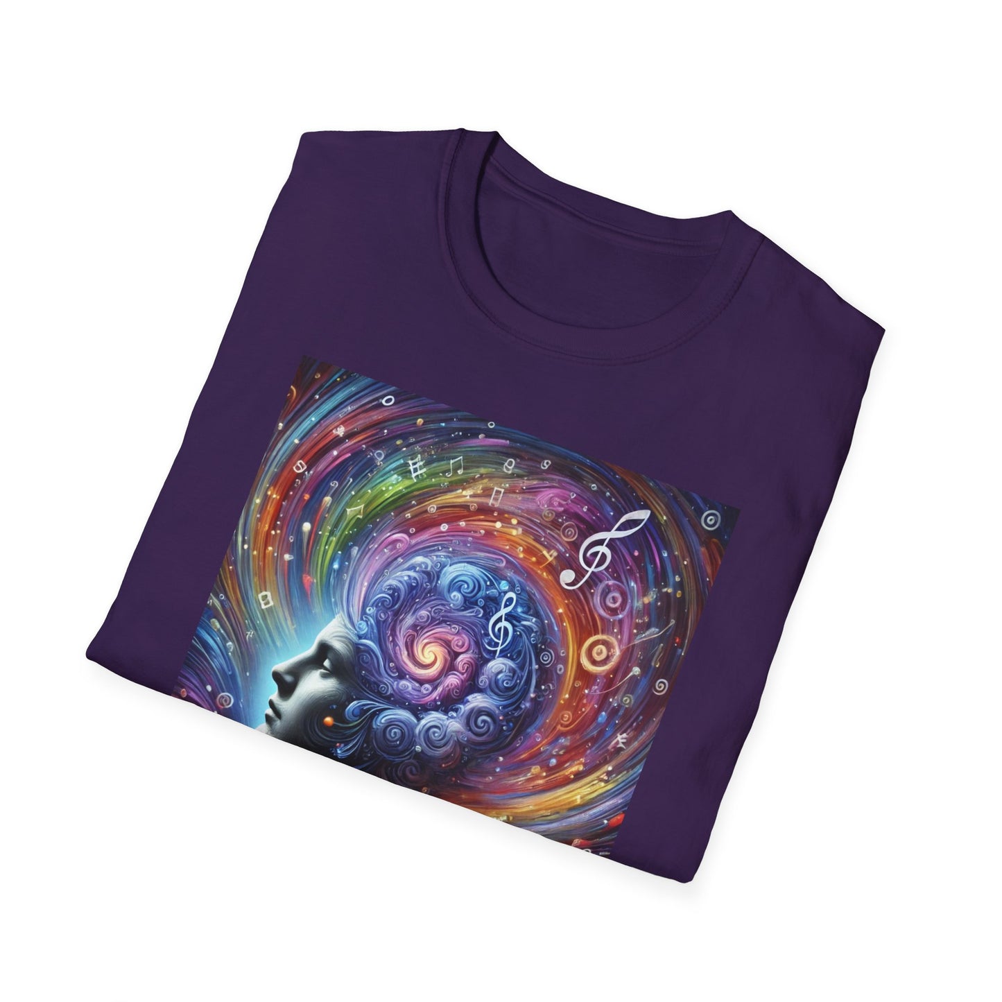 T-shirt "Vortex de pensées" HIP/Gifted - Unisex Softstyle T-Shirt